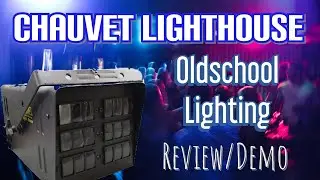 Chauvet { LIGHTHOUSE } Oldschool Dj light! Review/Demo