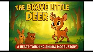The Brave Little Deer | A Heart-Touching Animal Moral Story