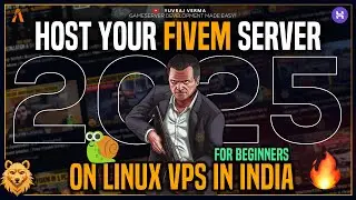 Host Your Own FiveM Server in India 🇮🇳 | 2025 Tutorial for Beginners | Using Linux VPS