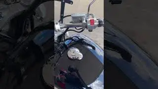 Небольшой совет: никогда не оставайтесь без бензина! #мотоцикл #бензин #топливо