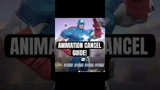 Animation cancel guide for beginners #marvelrivals #captainamerica