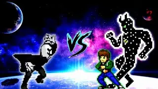 Gaster V3 OP VS Ben 10 Ultimate Alien V2 OP (all form) in Jump Force Mugen