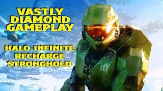 Halo Infinite Gameplay - Ranked Diamond V - 30+ Kills - Recharge Stronghold