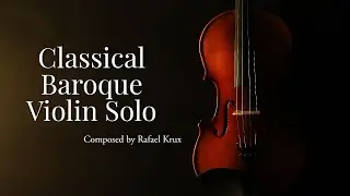 Classical Baroque Violin Solo | Emotional Classical Music | Rafael Krux