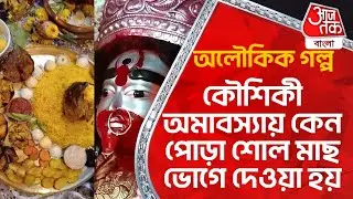 অলৌকিক গল্প, কৌশিকী অমাবস্যায় কেন পোড়া শোল মাছ ভোগে দেওয়া হয় | Kaushiki Amavasya | Aaj Tak Bangla