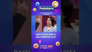 LUCU! Nagita Slavina Lagi Mesra-mesraan, Raffi Ahmad Disuruh Jadi Penonton | Pesbukers ANTV #shorts