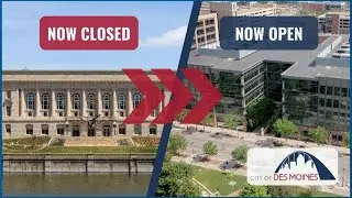 Des Moines' Historic City Hall now closed