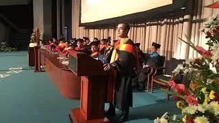 Mayor Isko Moreno at Mapuna University 10th Commencement Exercises