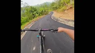 trail is gone, new road built ins. Feels like im riding road bike 😅 #mtb #enduromtb #downhill