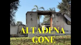 Altadena Fire, Zorthian Ranch. Je visite Altadena apr&egrave;s les feux Ravageurs de 2025.