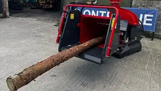8 Inch Hydraulic Feed Woodchipper
