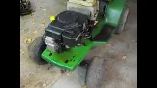 Kohler 13 HP Engine - cold start