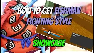 [NEW] Square Piece - HOW TO GET FISHMAN KARATE FIGHTING STYLE + SHOWCASE | Roblox |