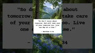 Matthew 6:34 #bible #god #christian #love #shorts #tiktok #youtube #reels #instagram #king #india #u