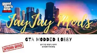 GTA5 ONLINE MODDED LOBBY-  MONEY AND RP DROP -  GENUINE MODS PS3 ONLY!  + ACCOUNT GIVE AWAY