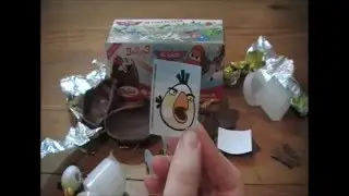 Mystery Chocolate Egg Opening with Disney Planes & Angry Birds | Birdew Reviews