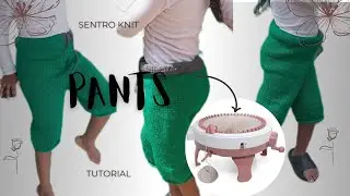 how to sentro knit shorts tutorial....simple version....quick and beginner friendly 🥰