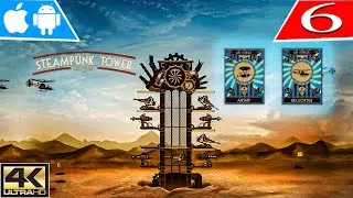 Steampunk Tower Gameplay Walkthrough Level 6 (4k-60FPS) [HINDI]