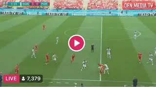 Watch Hungry vs Portugal Live Streaming Match #HUNPOR #EURO2020 #Euro2021