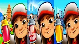SUBWAY SURFERS BALI 2020 VS PERU 2020 VS NEW YORK CITY 2023