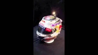 Sebastian Vettel helmet Singapore GP 2013