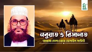 নবুয়াত ও রেসালাত । আল্লামা দেলাওয়ার হোসাইন সাঈদী । Nobuyat O Resalat । Allama Sayedee । CHP