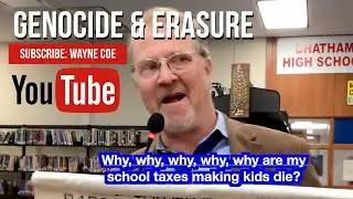 Genocide & erasure/NY school taxation. Divest NYSTRS. Free Palestine.