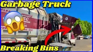 Waste Management Gone Wrong: Why Side Loader Garbage Trucks Break Bins