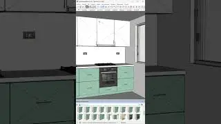 El mejor programa para dise&ntilde;ar cocinas || SKETCHUP + COMPONENTES DIN&Aacute;MICOS