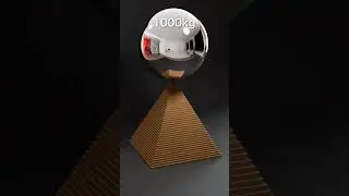 Wood Blocks Piramid / Physics Simulation2,320#asmr#blendercycles#blenderanimation4,820#blender