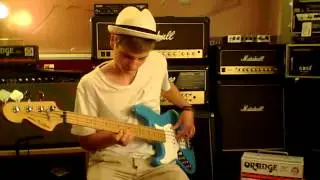 Sandberg California Custom TM4 Lefthand / Orange Terrorbass / Guitarshark Speyer 3