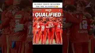 🚨Gujarat Giants Qualified For WPL Playoffs🔥🎉#cricket #shorts #trending #wpl2026 #gujaratgiants