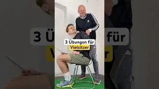 3 &Uuml;bungen f&uuml;r Vielsitzer 💪 #physio #viral #workout  Anzeige @medizen.digital Code: Olaf
