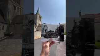 Rots, Normandy: Then and Now #wwii #history #canadianarmedforces #canadianarmy #thenandnow #shorts
