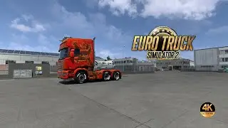 Euro Truck Simulator 2  (Moterfiets Voorvork) {4K}
