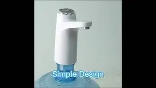 Automatic Electric Water Dispenser Pump &ndash; Touch Control USB Rechargeable Bottle Pump-By GC