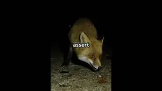 Why Do Foxes Scream at Night? | Fox Screaming Explained #Wildlife #Fox #AnimalSounds #Shorts