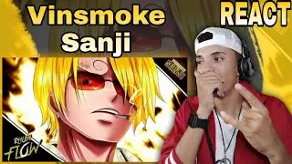 REACT Rap do Vinsmoke Sanji (One Piece) - PERNA NEGRA | Rhubi Flow