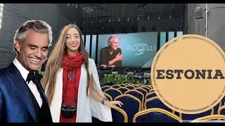 ¿Cómo fue hacer un sueño realidad? -Andrea Bocelli en VIVO!😍😍😍-Lo comparto contigo: ▶| ESTONIA| 2019