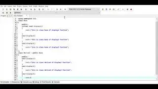 Virtual Function in Dev C++ | c++ | program for beginners | learn coding | @coding