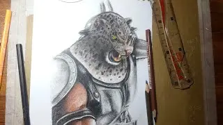 How to Draw Armor king / Tekken 7 / Tutorial