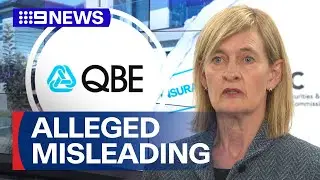 QBE taken to court by ASIC accused of misleading customers | 9 News Australia