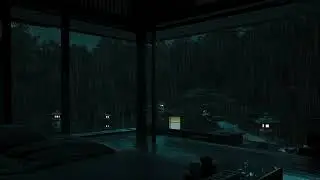 Rainy Bedroom Ambience | Deep Sleep, Focus & Stress Relief with Relaxing Rain Sounds
