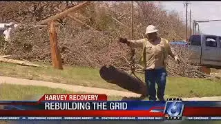 AEP crews continuing work to restore power grid