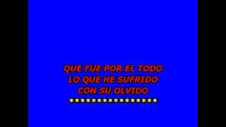 HOY LO VI PASAR -ROCIO DURCAL- KARAOKE