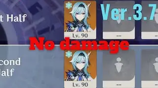 【Genshin Impact】Ver.3.7 Spiral Abyss Floor 12 Eula Solo  / Ver.3.7 深境螺旋 12層 エウルア両単騎【原神】
