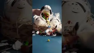 smash sheep eggs #layerscake #smash