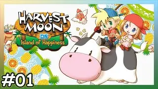 Harvest Moon - Mein Inselparadies | #01 | Gestrandet! [Lets Play / Stream ]