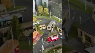 Stra&szlig;enbahnausstellung Alte Dreherei M&uuml;lheim O-Bus Solingen 1:87