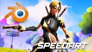 Making 3D Creative Destruction Thumbnails Speedart #24 CC_GUMBALL